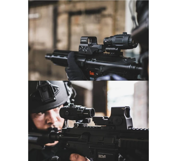 Powiększalnik x3 Vector Optics Maverick 3x26 - SCMF-10 + montaż aluminiowy SCOT-07