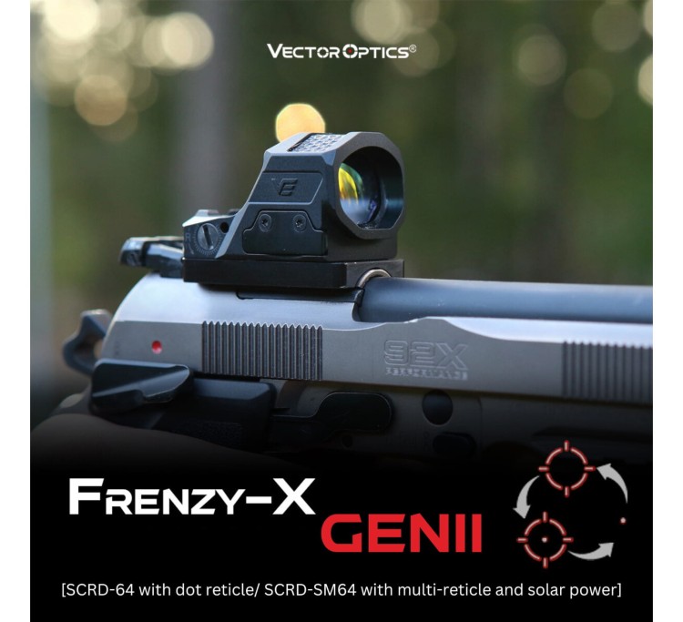 Kolimator Vector Optics Frenzy-X FLEX 1x19x26 SMR - MOJ - SCRD-SM64