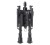 Dwójnóg składany RokStad Carbon (155-230mm) - Harris/Picatinny - RSCFS-06
