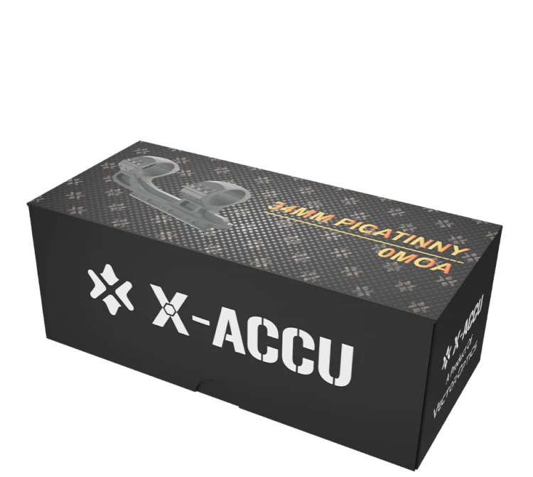 Montaż Vector Optics X-ACCU 34mm 0MOA - 21mm Picatinny - Wysoki - XASR-3014