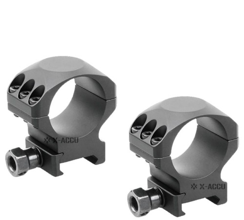 Montaż 2-częściowy Vector Optics X-ACCU 30mm - 21mm Picatinny - Niski - XASR-3001