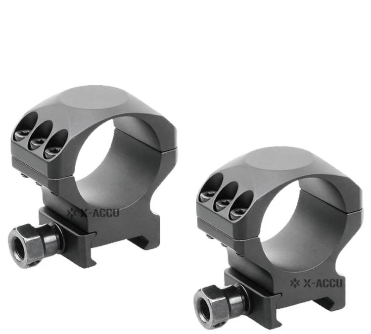 Montaż 2-częściowy Vector Optics X-ACCU 30mm - 21mm Picatinny - Niski - XASR-3001