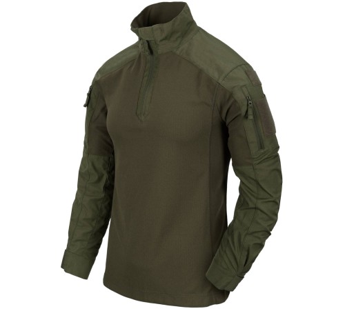 Bluza Helikon MCDU Combat Shirt NyCo RipStop - Olive Green (BL-MCD-NR-02)