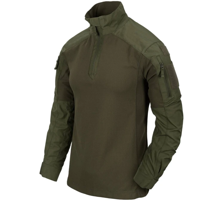 Bluza Helikon MCDU Combat Shirt NyCo RipStop - Olive Green (BL-MCD-NR-02)
