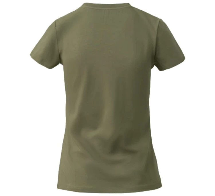 Koszulka damska Helikon Slim Organic - Olive Green (TS-TSW-OS-02)