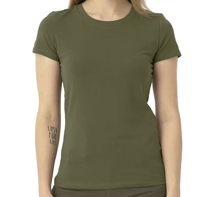 Koszulka damska Helikon Slim Organic - Olive Green (TS-TSW-OS-02)
