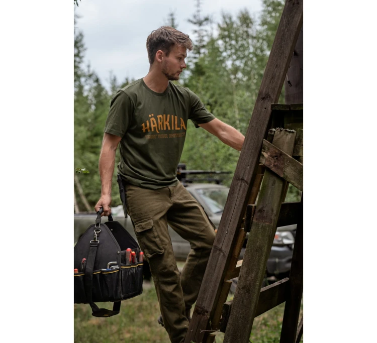Koszulka Härkila Modi S/S - Rosin
