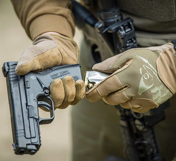 Rękawice Helikon All Round Fit Tactical - Coyote/Adaptive Green (RK-AFL-PO-1112A)