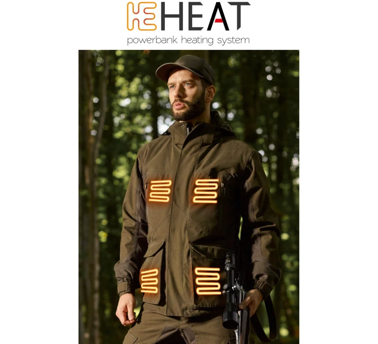 Kurtka podgrzewana Tagart Thunder Thermo 4 Heat - Green
