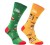 Skarpety Tagart Summer Xmas (2-pack) - Orange/Green