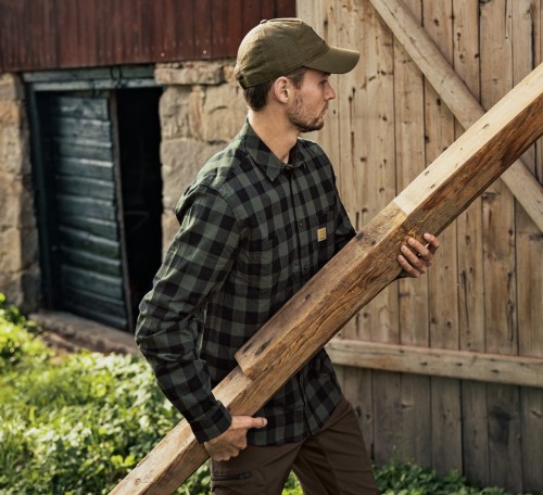 Koszula Härkila Scandinavian L/S - Green Check