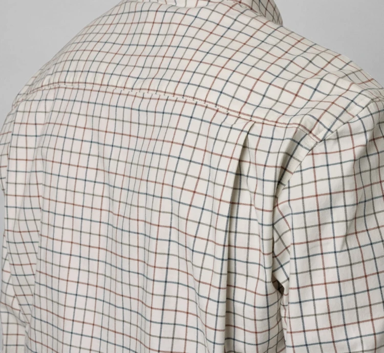 Koszula Seeland Oxford L/S - Grape Leaf/Terracotta Check