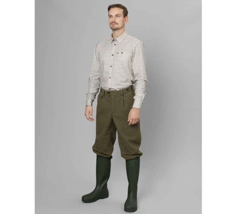 Koszula Seeland Oxford L/S - Grape Leaf/Terracotta Check