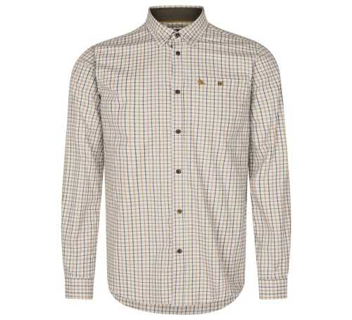 Koszula Seeland Oxford L/S - Classic Blue/Classic Brown Check
