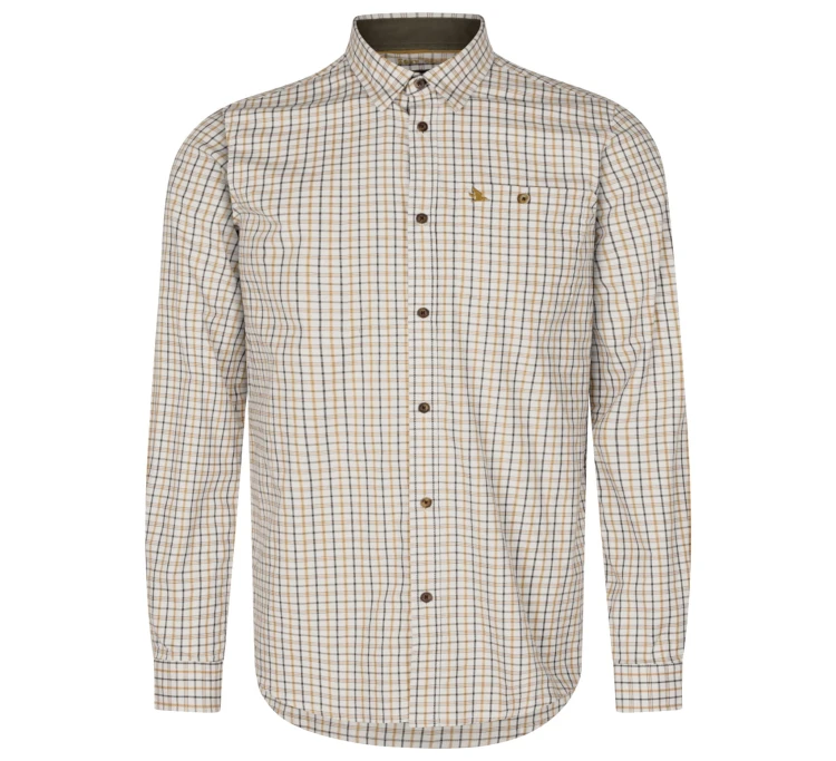 Koszula Seeland Oxford L/S - Classic Blue/Classic Brown Check