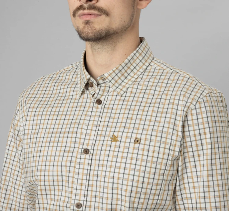 Koszula Seeland Oxford L/S - Classic Blue/Classic Brown Check