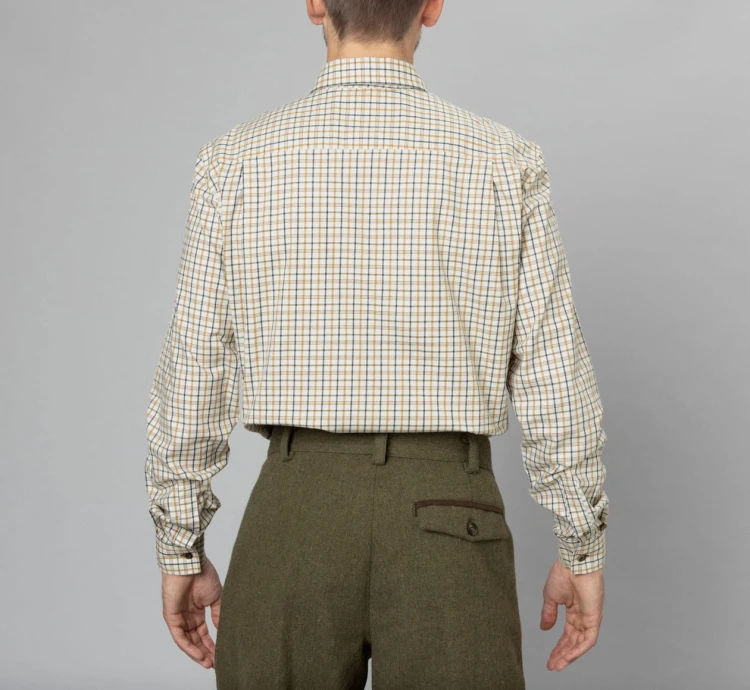 Koszula Seeland Oxford L/S - Classic Blue/Classic Brown Check