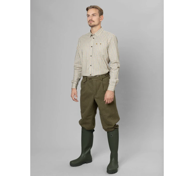 Koszula Seeland Oxford L/S - Classic Blue/Classic Brown Check