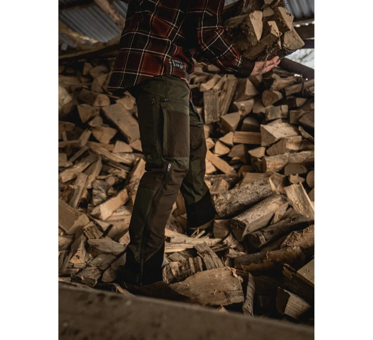 Spodnie Seeland Hemlock - Pine Green/Grizzly Brown