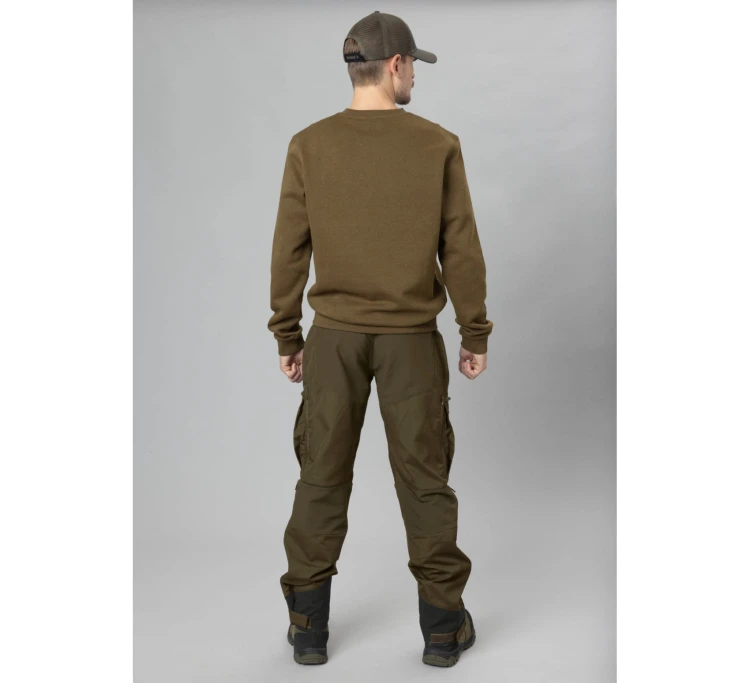 Bluza Seeland Pulse - Dark Olive Melange