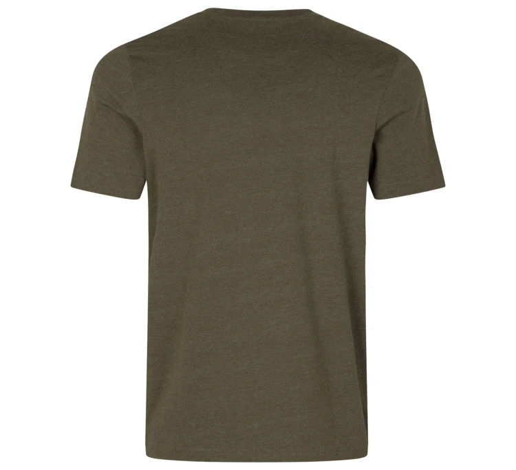 Koszulka Seeland That Time S/S - Pine Green Melange