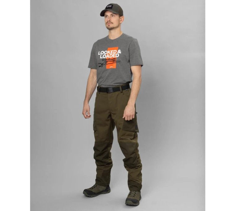Koszulka Seeland Loaded S/S - Grey Melange