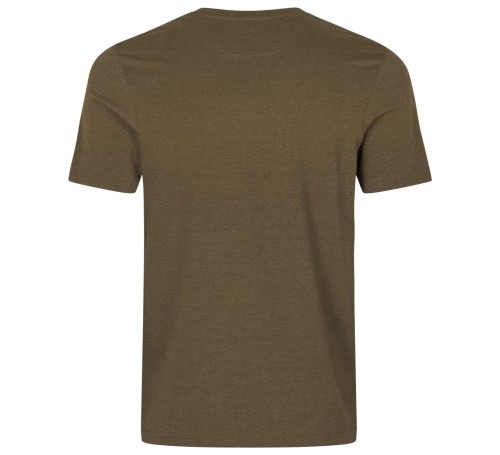 Koszulka Seeland Bird Lover S/S - Dark Olive Melange