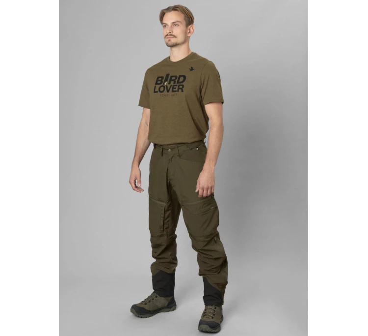 Koszulka Seeland Bird Lover S/S - Dark Olive Melange