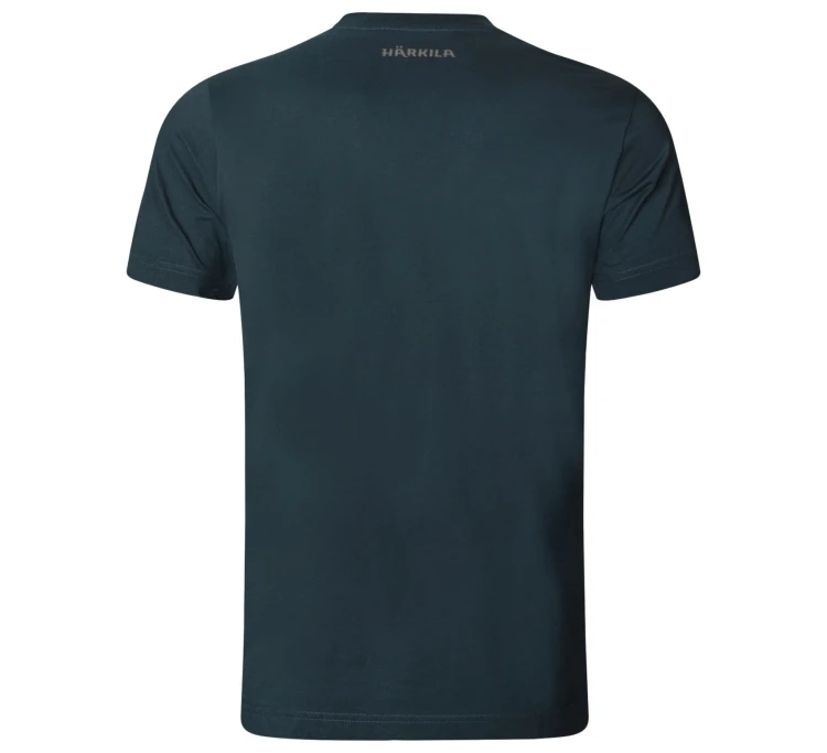 Koszulka Härkila Moose S/S - Dark Navy