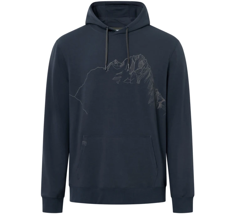 Bluza Viking Panaka Hoodie Bamboo Man - Granatowy