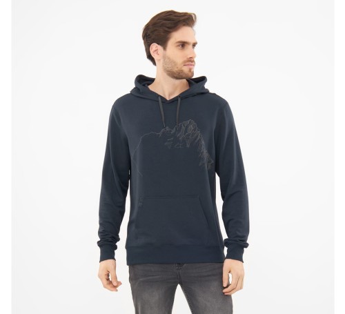 Bluza Viking Panaka Hoodie Bamboo Man - Granatowy