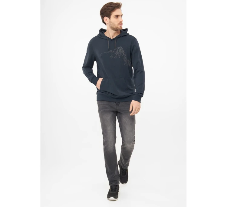 Bluza Viking Panaka Hoodie Bamboo Man - Granatowy