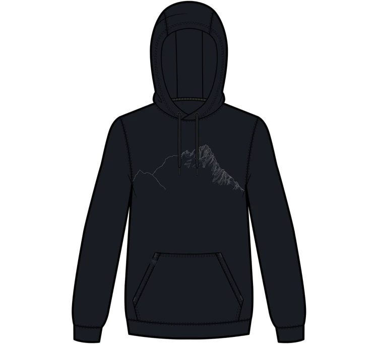 Bluza Viking Panaka Hoodie Bamboo Man - Granatowy
