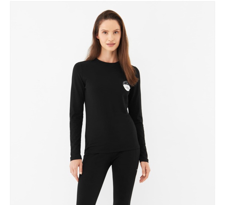 Viking Escalante Bamboo LS Lady - Czarny (2).jpg