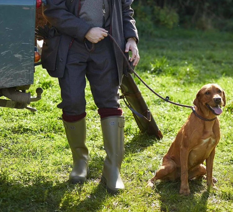 Kalosze Le Chameau Chasseur Neopren 1182 - Green