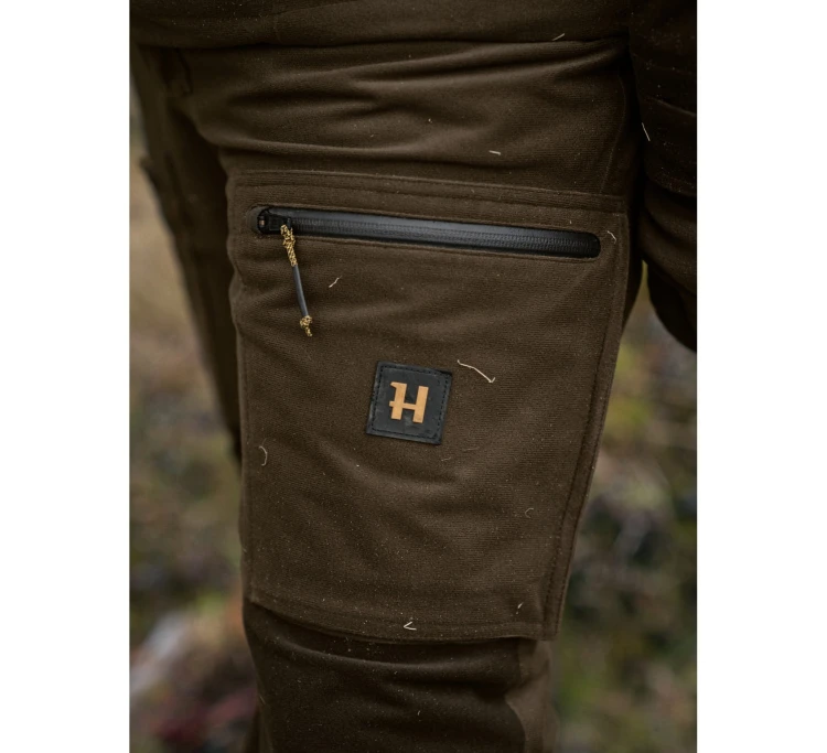 Spodnie Härkila Forest Hunter GTX - Hunting Green/Shadow Brown