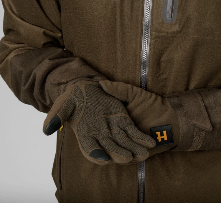 Rękawice Härkila Forest Hunter WSP - Hunting Green/Shadow Brown