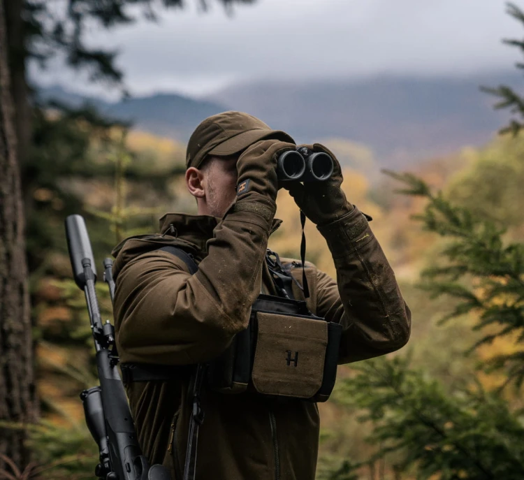 Rękawice Härkila Forest Hunter WSP - Hunting Green/Shadow Brown