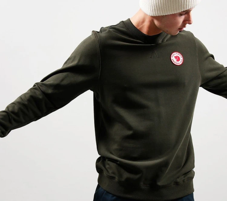Bluza Fjällräven 1960 Logo Badge 87163 - Mustard Yellow (161)