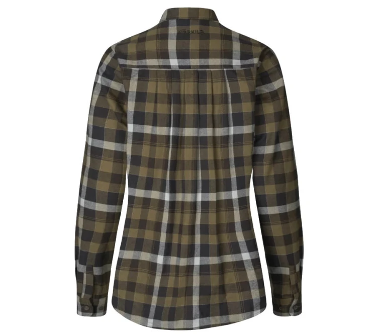 Koszula damska Härkila Sigrid L/S - Willow Green/Phantom