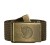 Pasek do spodni Fjällräven Canvas Brass 77297 - Dark Olive (633)