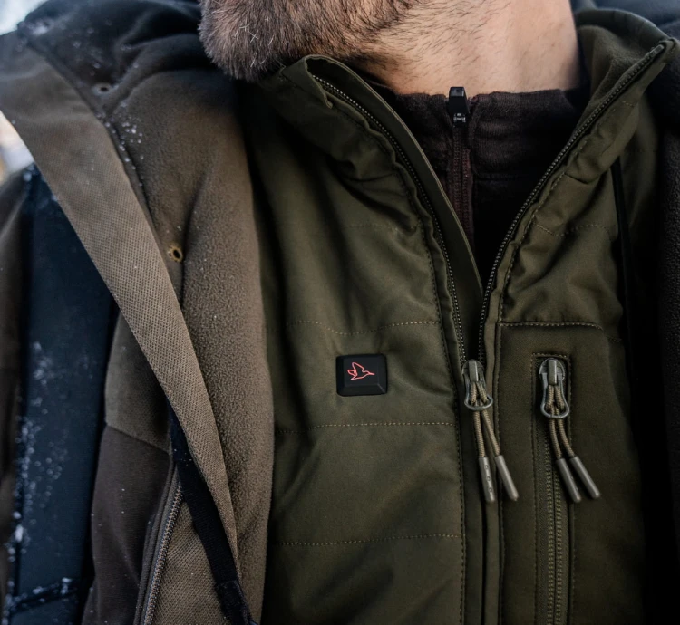 Kamizelka podgrzewana Seeland Celsius - Pine Green