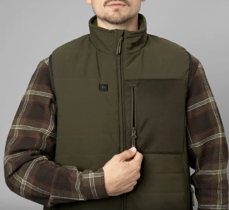 Kamizelka podgrzewana Seeland Celsius - Pine Green