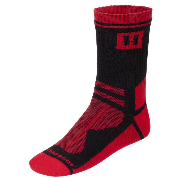 Skarpety Härkila WATERPROOF - Red/Black