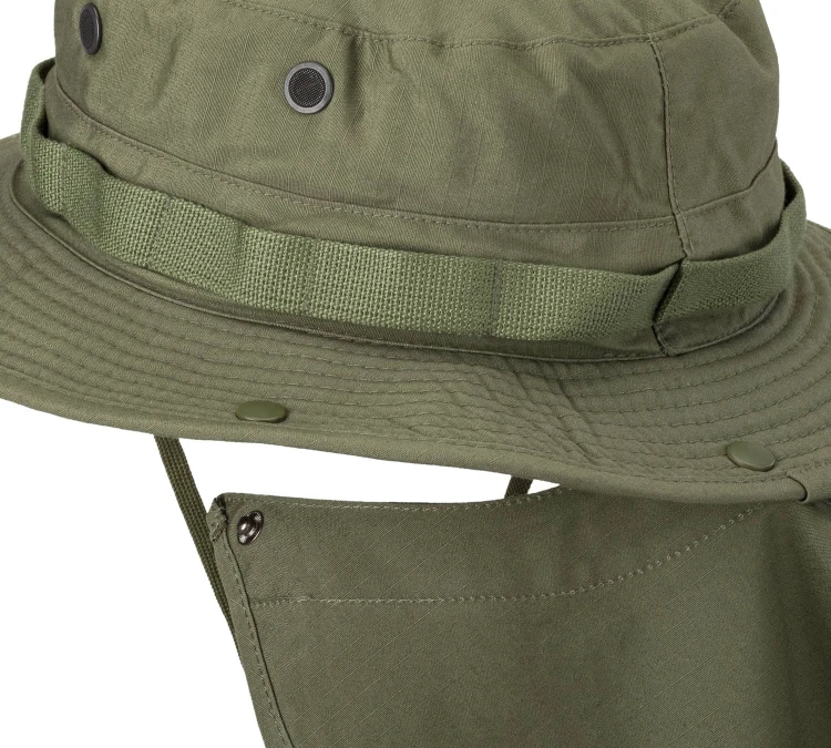 Kapelusz Helikon Boonie PolyCotton RipStop - Olive Green (KA-BON-PR-02)