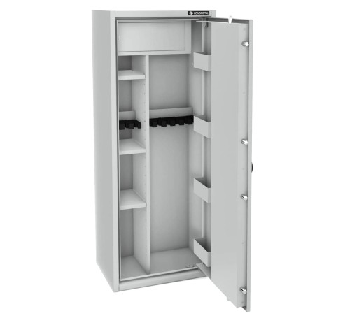Szafa Konsmetal (6+4 szt.) MLB150D (RAL 7035) - klasa S1