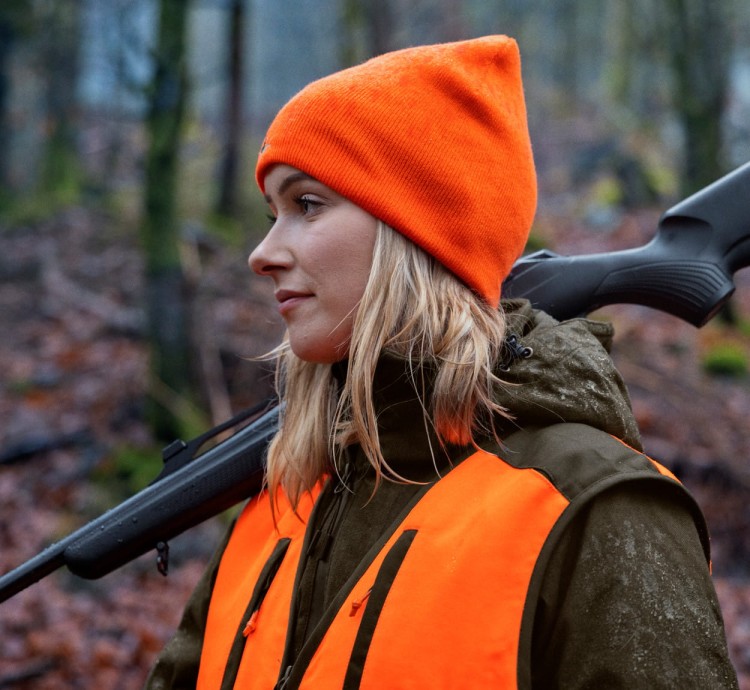 Seeland Ian Reversible Beanie - Hi-Vis Orange;Pine Green (3).jpg
