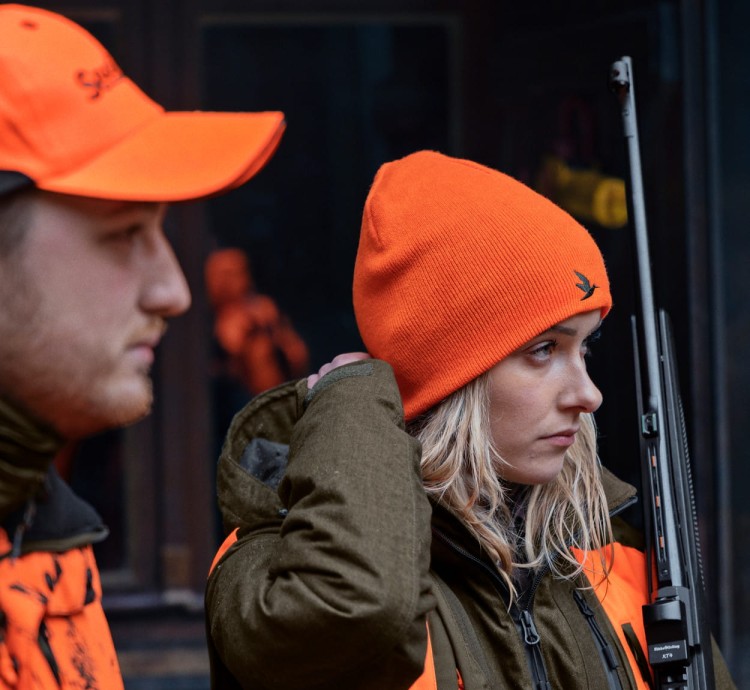 Seeland Ian Reversible Beanie - Hi-Vis Orange;Pine Green (4).jpg