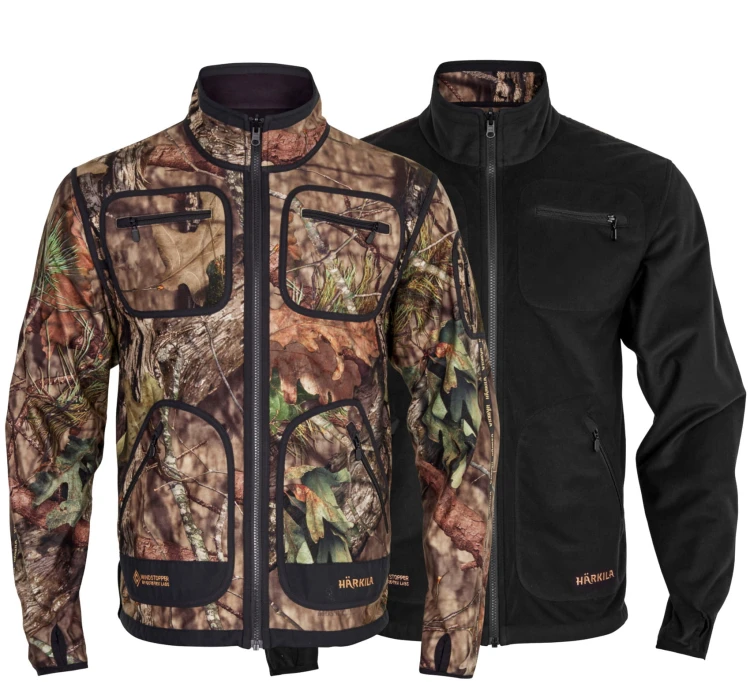 Bluza dwustronna Härkila Kamko WSP - MossyOak® Break-Up Country®/Black