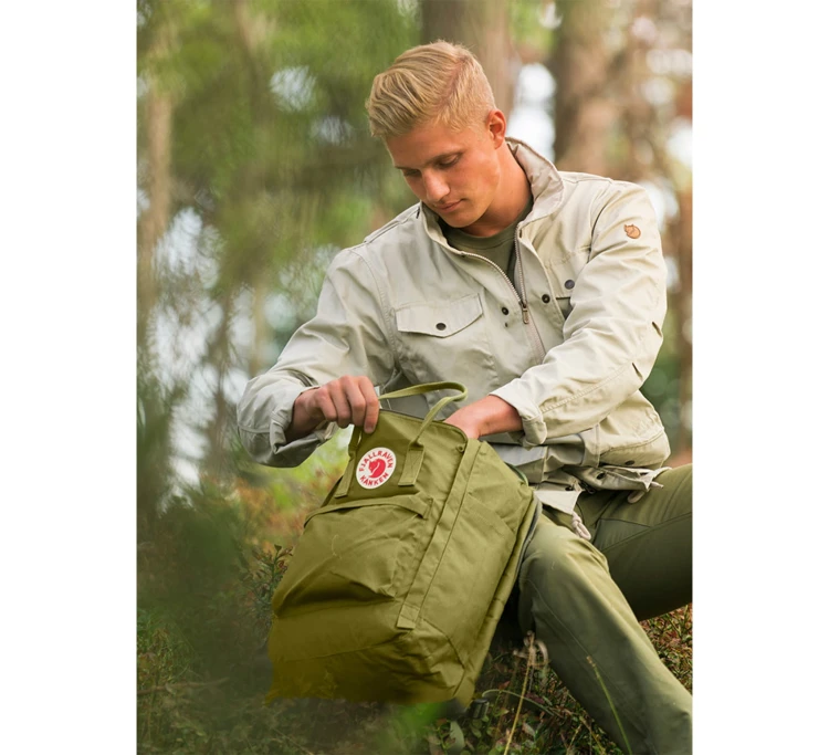 Plecak Fjällräven Kanken (16L) 23510 - Foliage Green (631)